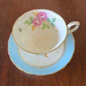 Tuscan China teacup and saucer